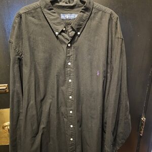 Long sleeve button up Oxford shirt by Ralph Lauren Polo